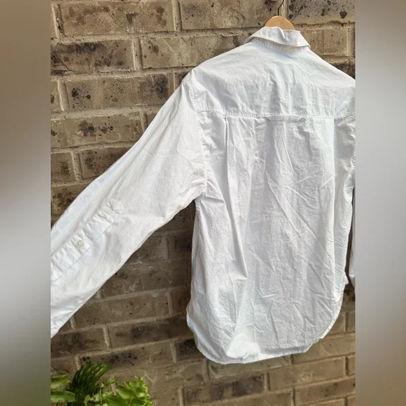 Citizens Of Humanity White Button Down Shirt - Picture 7 of 12